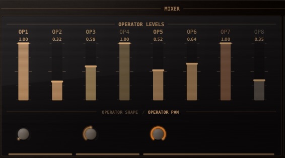 OCTAGON FLEX operator level controls